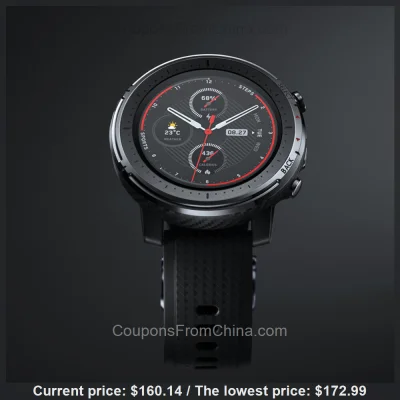 n____S - Amazfit Stratos 3 Smart Watch - Banggood 
Kupon to> AS136
Cena: $160.14 (6...