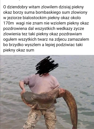 CzuapDeBejs - Sum bombaski nie zna łaski
#humorobrazkowy #wedkarstwo