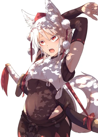 Banri - #randomanimeshit #anime #kagamitoufu #InubashiriMomiji #touhou #kemonomimi #g...