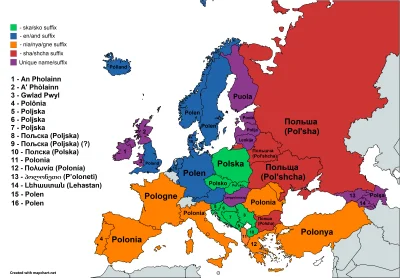 WuDwaKa - Jak w innych krajach wymawia się Polska.

#polska #europa #ciekawostki #m...
