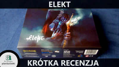 Poprostuplanszowki - Elekt to taktyczna gra karciana autorstwa Krzysztofa Głośnickieg...