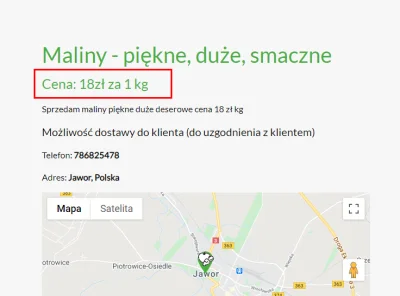 RFpNeFeFiFcL - @maszfajnedonice: 

Malina 18 zł/kg od rolnika
Na targu w Piaseczni...