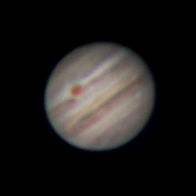 fizyk20 - Zrobiłem 12 zdjęć Jowisza między 20:27 a 21:35 ostatniego wieczora (7 wrześ...