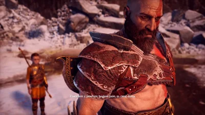 Pearson - @mankhoody moment w którym Kratos wyznaje prawdę synowi