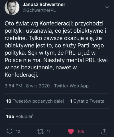 r.....6 - Tak można podsumować dzisiejsze wojowanie Bosaka na Twitterku.
#polityka #...