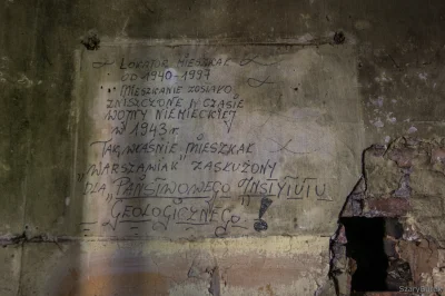 nightmeen - Taki napis na ścianie odkryłem w opuszczonej kamienicy w Warszawie. Całą ...