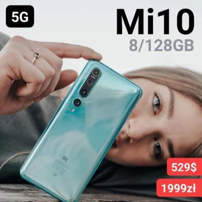 sebekss - Tylko 529$ (ok 1999zł) za Xiaomi Mi10 8/128GB❗
➡️Kompletny flagowiec ( ͡° ...