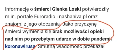 tomy86 - Żniwo całej tej „pandemii” i wirusa na którego zmarło w Polsce kilkadziesiąt...