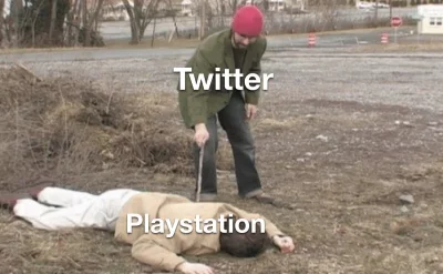 Bratkello - Na Twitterze ludzie próbują obudzić Sony. Natomiast pewnie w centrali szu...