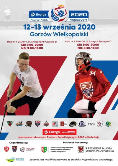 Zborro - Już w ten weekend wystartuje Puchar Polski w unihokeju. Do zespołów ekstrali...
