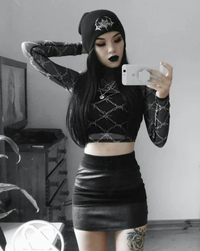 AGS__K - #alternatywkaboners #gothgirl #figuraboners #ladnapani #dupeczkizinstagrama