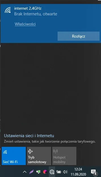 victordeleco2 - Mirkasy, 
Mam problem z internetem w #windows10. A mianowicie jak na...