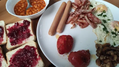 IntruderXXL - Dieta #strongaf Śniadanie czyli posiłek przed treningowy.

2 parówki
...