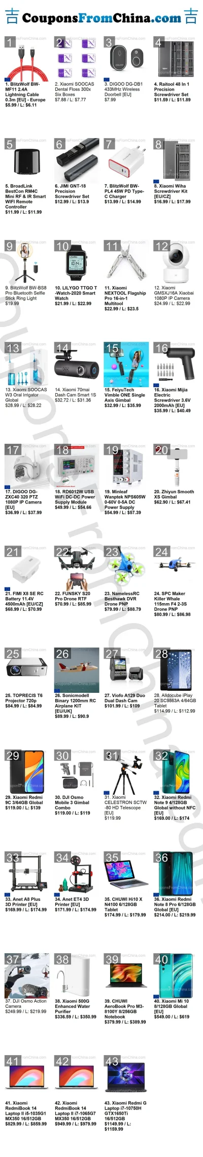 n_____S - Witam w tagu #gearbestkupony ,
poniżej publikuję kupony ze sklepu internet...