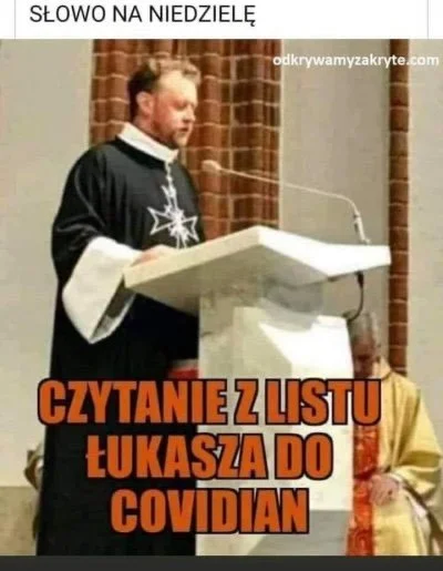 Sanczessco - Już czytał listów raczej nie będzie?