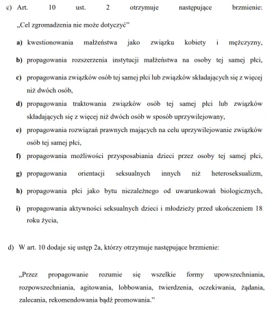 R187 - Tutaj fragment tego projektu ustawy. Podczas zgromadzeń publicznych ma być zak...