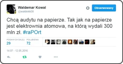 Nomlek48 - @Kulek1981: a było 8 lat by wybudować elektrownie to "Pili", "Palili lulki...