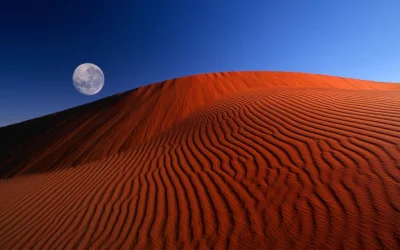 fledgeling - @fledgeling: ten sam fotofraf wykonał też zdjęcie "Red Moon Desert" - ró...