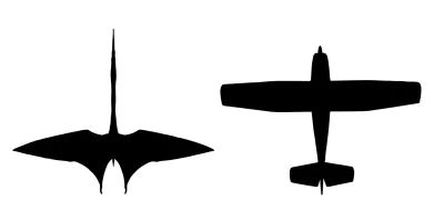 R187 - Porównanie z samolotem Cessna 172