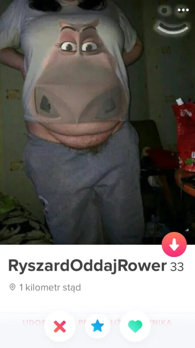 sarcastic_ass - #tinder Gdzie jest Ryszard z rowerem? Chyba woli pedałować.