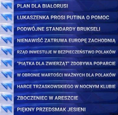 FlasH - Wczorajszy #paskowyskrot #wiadomosci #tvpis z 14 września 2020 r.

#propaga...