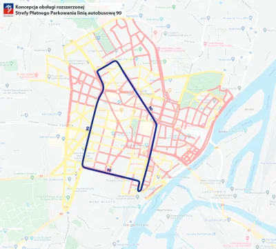 KazimierzWielki - Koncepcja nowej strefy płatnego parkowania i nowa hiperlinia nr 90 ...