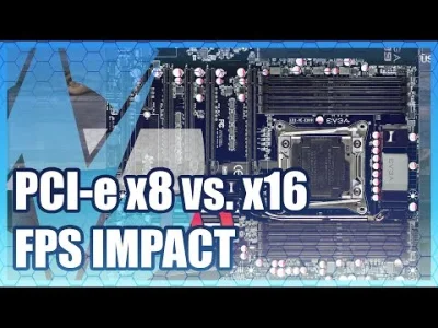 robid - @keton22: popatrz tutaj jak wpływa na wydajność PCIe 3.0 x8 vs PCIe 3.0 x16 (...