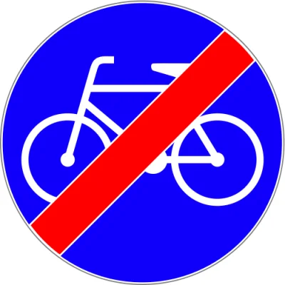 d__m - @push3k-pro: od strony błoń, przed przejazdem jest znak koniec ścieżki rowerow...