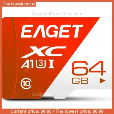 n____S - EAGET T1 64GB MicroSD Card Red - Gearbest 
Cena: $6.69 (25,15 zł) / Najniżs...