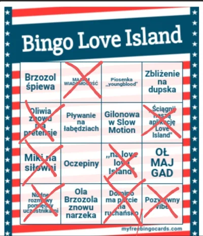 pabLitoGbK - I ciul bez bingo dzisiaj... 
#loveisland