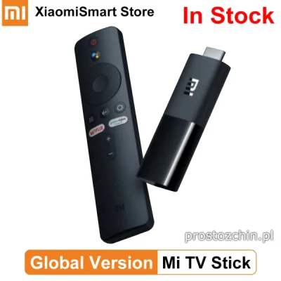 Prostozchin - >> Przystawka Xiaomi Mi Tv Stick - Smart TV << ~108 zł z wysyłką

Prz...