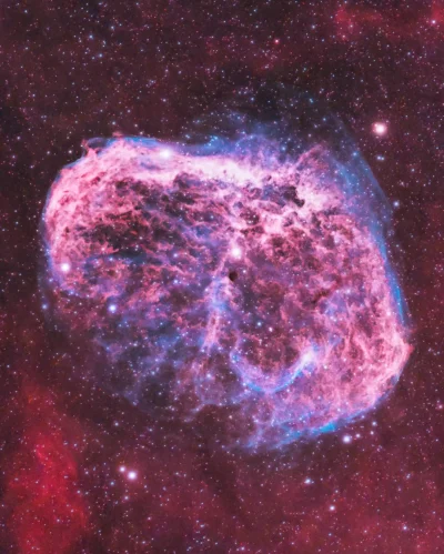 xxii - #astrofoto #mglawica #kosmos ##!$%@? 
Mgławica Rożek (NGC 6888)
źródło