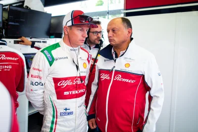 l.....9 - Vasseur: "Kimi jest naszym pierwszym wyborem na 2021 rok."

"Fred Vasseur...