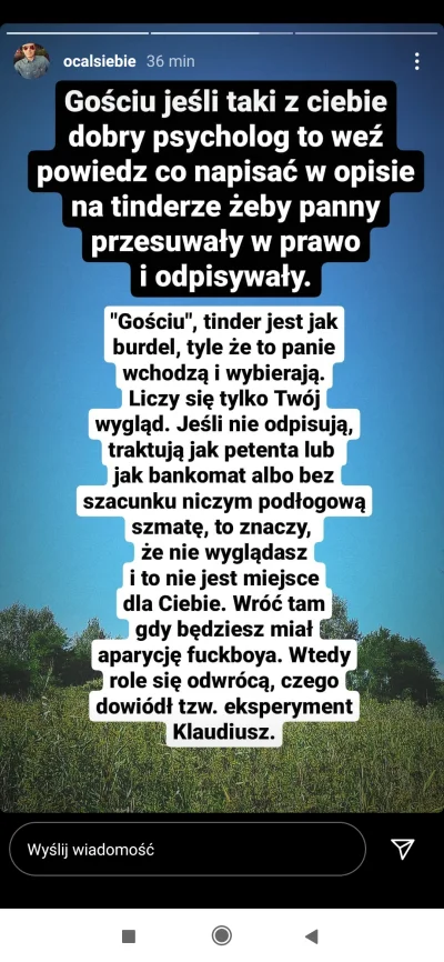 Kreation - Kiedy psycholog sam przyznaje nam rację...
#przegryw #tinder