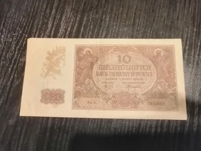 Kenpaczi - Codzienny stary banknot - 10 złotych, 1940 rok

#banknoty #starebanknoty...