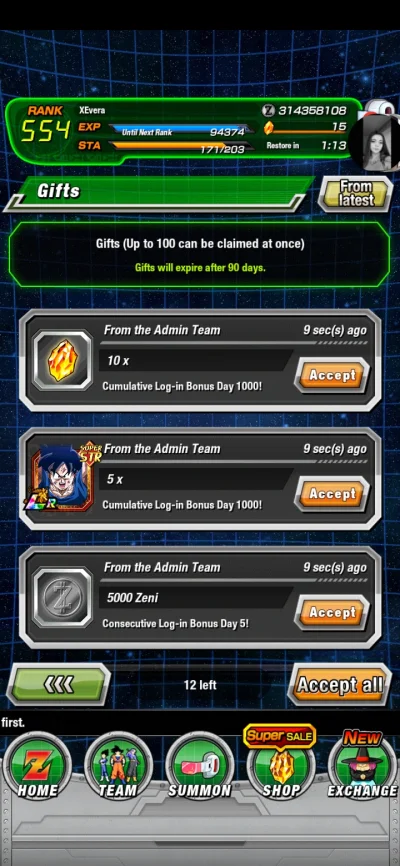 tuidzietenchlopiec - #dokkanbattle w sam czas xd