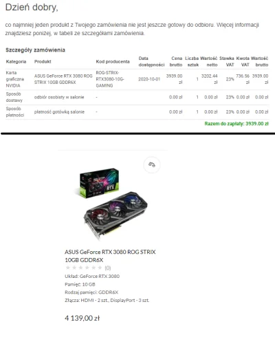 Mazuro - W x-kom już cena strixa poszła o 200zł do góry
#nvidia