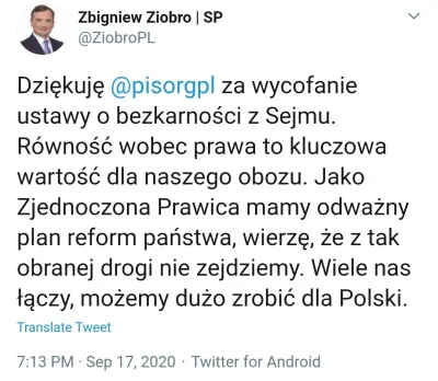 klossser - Jarosław się chyba wycofuje 

#polityka