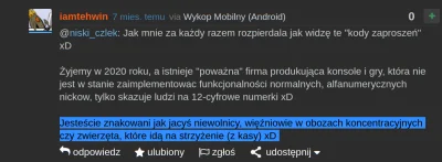 Kryspin013 - > Ale wciąż to nie jest powód by płakać na Mirko że ktoś kupił a ktoś ni...