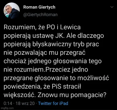 Jabby - Dlaczego? Bo opozycja to jest żart. Już nawet każde dziecko wie że jedynym sp...