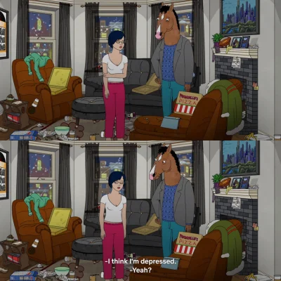 v.....s - #gownowpis #depresja #bojackhorseman