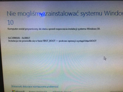 Xaveri - @JakTamCoTam: Zwilnilem miejsce na dysku, powiekszylem partycje pod system i...