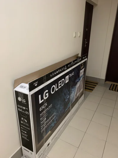 tejotte - Jak długo powinno się standardowo trzymać karton od telewizora na korytarzu...