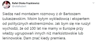 Fren - Na prawicy jako "głos zdrowego rozsądku" niekiedy bryluje Otoka-Frąckiewicz, b...