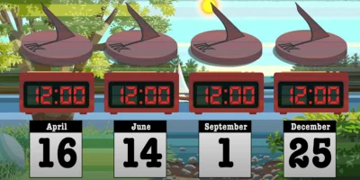 JoeShmoe - A czy wiecie, że czas zegarowy i czas słoneczny zgadzają się tylko 4 razy ...