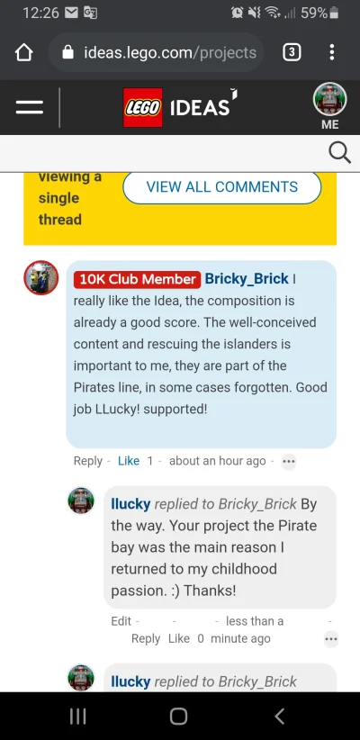 l_lucky - Projektant zatoki barakud został supporterem mojego projektu w ideas. Dodat...