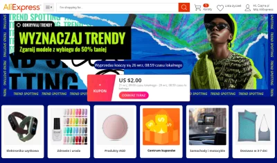 czajnapl - KODY RABATOWE ALIEXPRESS

DOSTAWA5 - rabat $5 na zakupy od $35
DOSTAWA1...