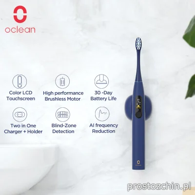 Prostozchin - >> Szczoteczka Xiaomi Oclean X PRO + 2 dodatkowe końcówki << ~166 zł z ...