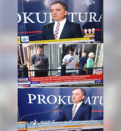 Walus002 - Telewizja opozycyjna, telewizja rządowa i Polsat. Zdaje się, że jedna z ni...