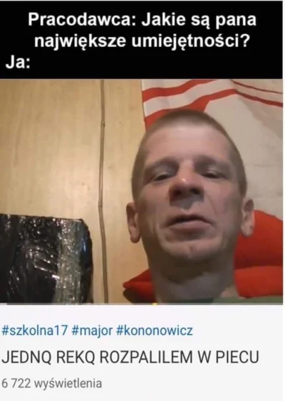 salamsalejman - ( ͡° ͜ʖ ͡°)
#kononowicz #patostreamy #heheszki #pracbaza